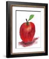 Red Apple-Wolf Heart Illustrations-Framed Giclee Print