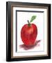 Red Apple-Wolf Heart Illustrations-Framed Giclee Print