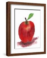 Red Apple-Wolf Heart Illustrations-Framed Giclee Print