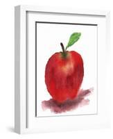 Red Apple-Wolf Heart Illustrations-Framed Giclee Print