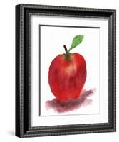 Red Apple-Wolf Heart Illustrations-Framed Giclee Print
