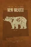 NM State Minimalist Posters-Red Atlas Designs-Giclee Print
