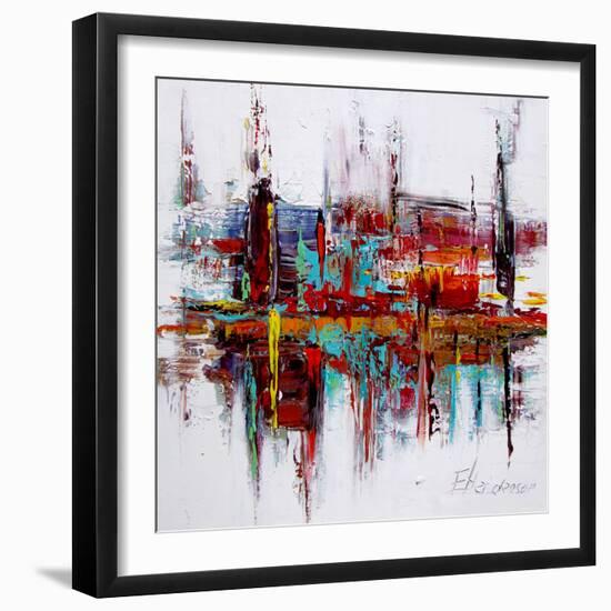Red Autobiography-null-Framed Art Print
