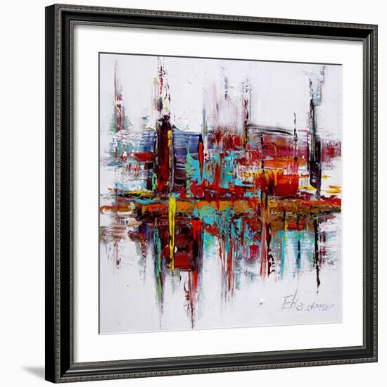 Red Autobiography-null-Framed Art Print