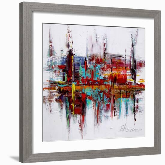 Red Autobiography-null-Framed Art Print