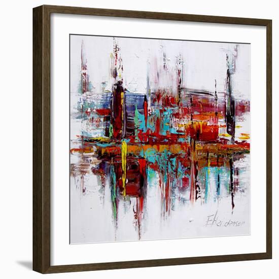 Red Autobiography-null-Framed Art Print