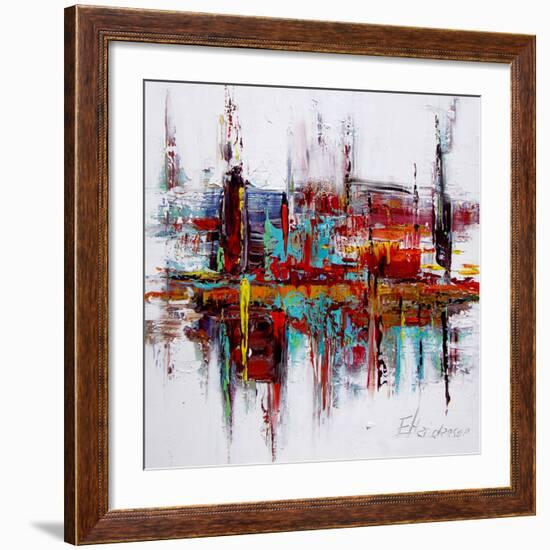 Red Autobiography--Framed Art Print