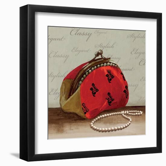 Red Bag-Anna Polanski-Framed Art Print
