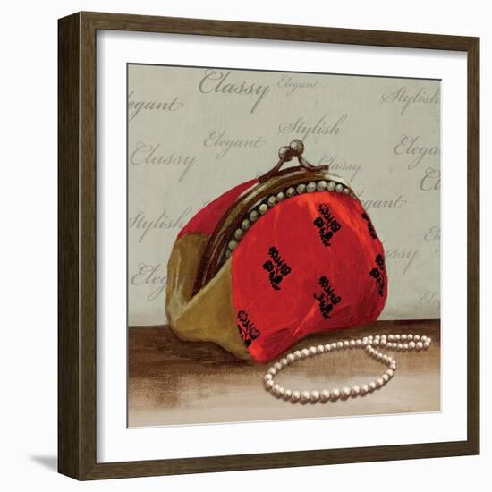 Red Bag-Anna Polanski-Framed Art Print