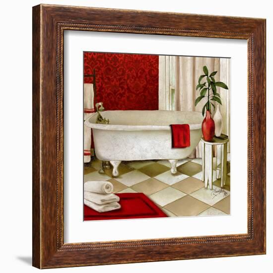 Red Bain I-Elizabeth Medley-Framed Art Print