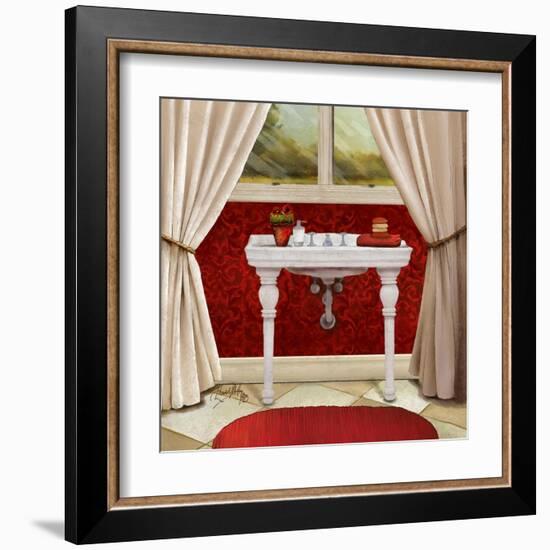 Red Bain II-Elizabeth Medley-Framed Art Print