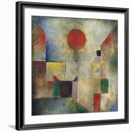 Red balloon-Paul Klee-Framed Giclee Print