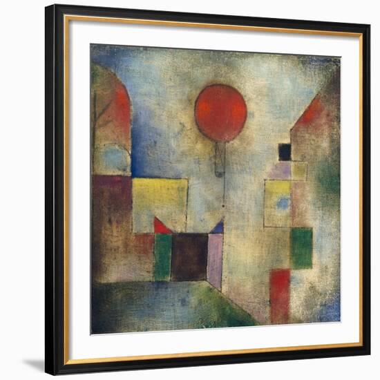 Red balloon-Paul Klee-Framed Giclee Print