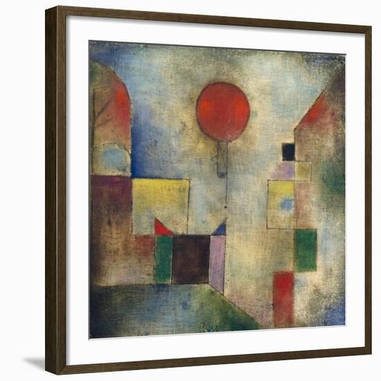 Red balloon-Paul Klee-Framed Giclee Print