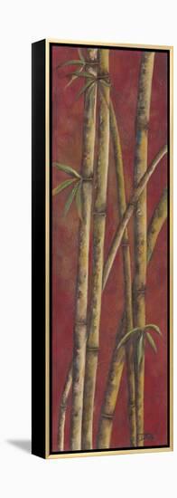 Red Bamboo I-Patricia Pinto-Framed Stretched Canvas