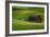 Red Barn and Manicured Fields in Moscow, Latah County, Idaho, USA-Michel Hersen-Framed Photographic Print