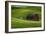 Red Barn and Manicured Fields in Moscow, Latah County, Idaho, USA-Michel Hersen-Framed Photographic Print