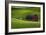 Red Barn and Manicured Fields in Moscow, Latah County, Idaho, USA-Michel Hersen-Framed Photographic Print