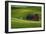 Red Barn and Manicured Fields in Moscow, Latah County, Idaho, USA-Michel Hersen-Framed Photographic Print