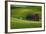 Red Barn and Manicured Fields in Moscow, Latah County, Idaho, USA-Michel Hersen-Framed Photographic Print