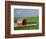 Red Barn and White Fence Near Pullman-Darrell Gulin-Framed Photographic Print