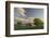 Red Barn at Sunset, Palouse Region of Eastern Washington-Adam Jones-Framed Photographic Print