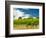 Red Barn at Va Piano Vineyards, Walla Walla, Washington, USA-Richard Duval-Framed Photographic Print