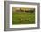 Red Barn, Hay Bales, Albion, Palouse Area, Washington, USA-Michel Hersen-Framed Photographic Print