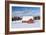 Red Barn In Snow-Michael Blanchette Photography-Framed Photographic Print