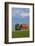 Red Barn in Spring Wheat Field, Washington, USA-Terry Eggers-Framed Photographic Print