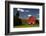 Red Barn in the Palouse Area, Whitman County, Washington, USA-Michel Hersen-Framed Photographic Print