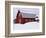 Red Barn in the Snow-James Randklev-Framed Photographic Print