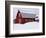 Red Barn in the Snow-James Randklev-Framed Photographic Print