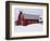 Red Barn in the Snow-James Randklev-Framed Photographic Print