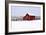 Red Barn in Winter-Amanda Lee Smith-Framed Photographic Print