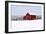 Red Barn in Winter-Amanda Lee Smith-Framed Photographic Print