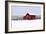 Red Barn in Winter-Amanda Lee Smith-Framed Photographic Print