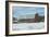 Red Barn in Winter-Dana Styber-Framed Photographic Print