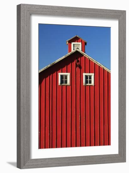 Red Barn, Palouse-Jason Savage-Framed Art Print