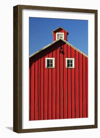 Red Barn, Palouse-Jason Savage-Framed Art Print