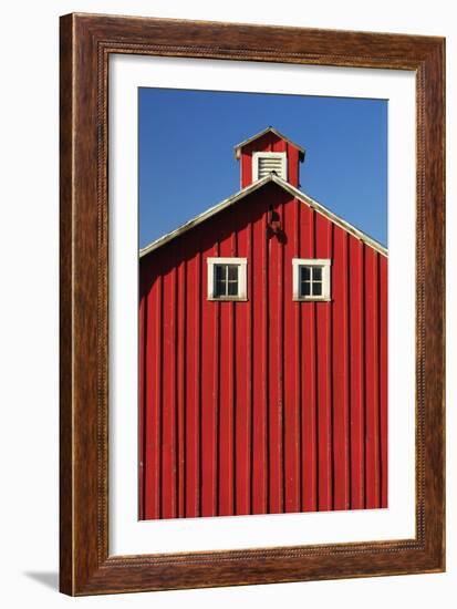 Red Barn, Palouse-Jason Savage-Framed Art Print