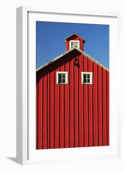 Red Barn, Palouse-Jason Savage-Framed Art Print