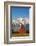 Red Barn Sits Below Mcdonald Peak in the Mission Valley, Montana, Usa-Chuck Haney-Framed Photographic Print