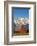 Red Barn Sits Below Mcdonald Peak in the Mission Valley, Montana, Usa-Chuck Haney-Framed Photographic Print