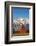 Red Barn Sits Below Mcdonald Peak in the Mission Valley, Montana, Usa-Chuck Haney-Framed Photographic Print