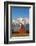 Red Barn Sits Below Mcdonald Peak in the Mission Valley, Montana, Usa-Chuck Haney-Framed Photographic Print