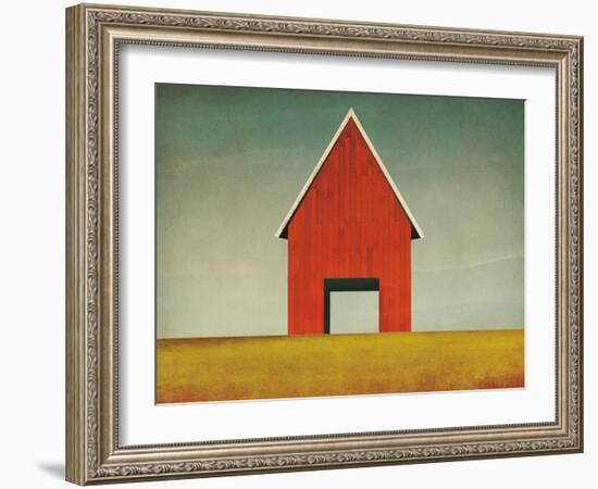 Red Barn Summer-Ryan Fowler-Framed Art Print