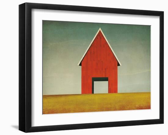 Red Barn Summer-Ryan Fowler-Framed Art Print