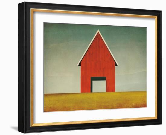 Red Barn Summer-Ryan Fowler-Framed Art Print