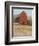 Red Barn View I-Tim O'toole-Framed Premium Giclee Print